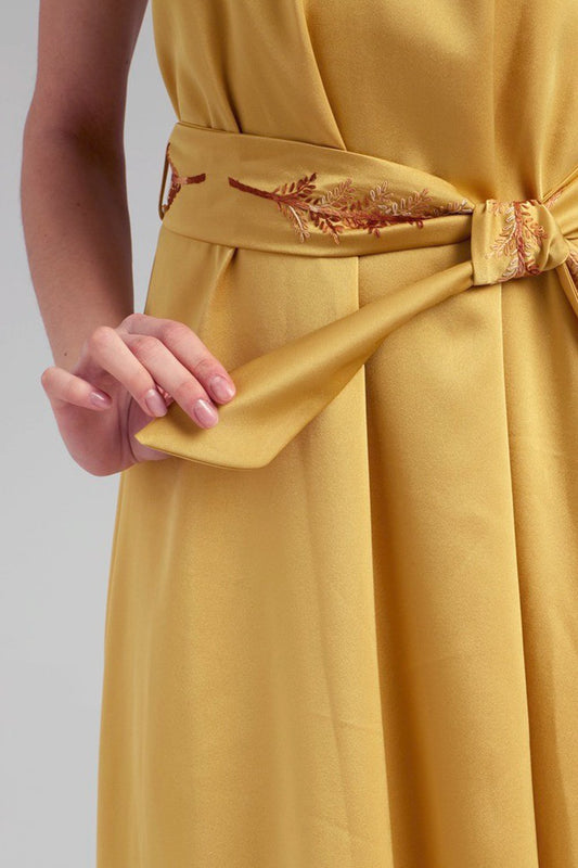 <transcy>ZOE GOLD DRESS</transcy>