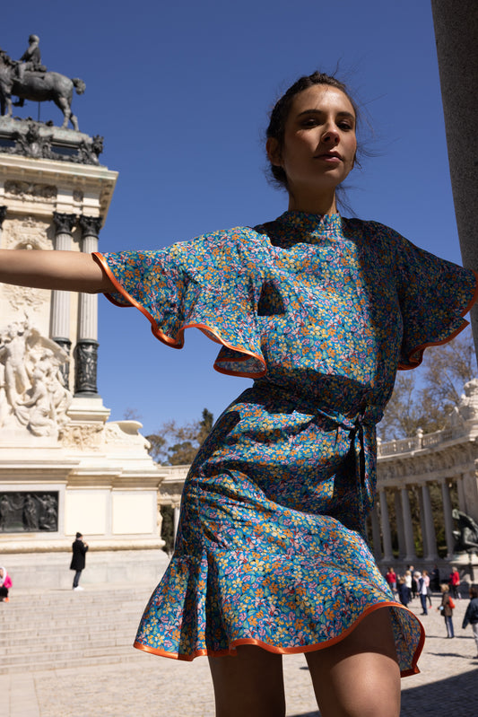 Vestido Carlota Azul