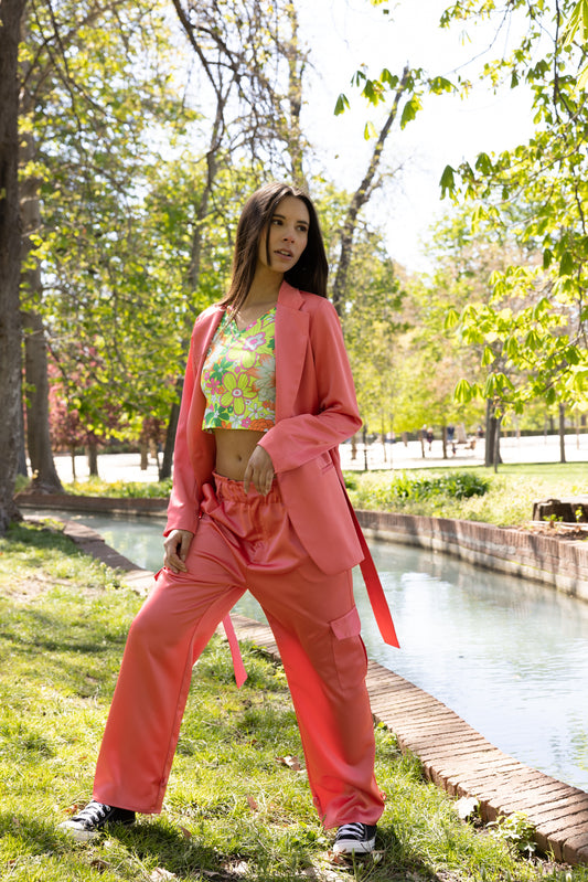 Blazer Adrienne coral
