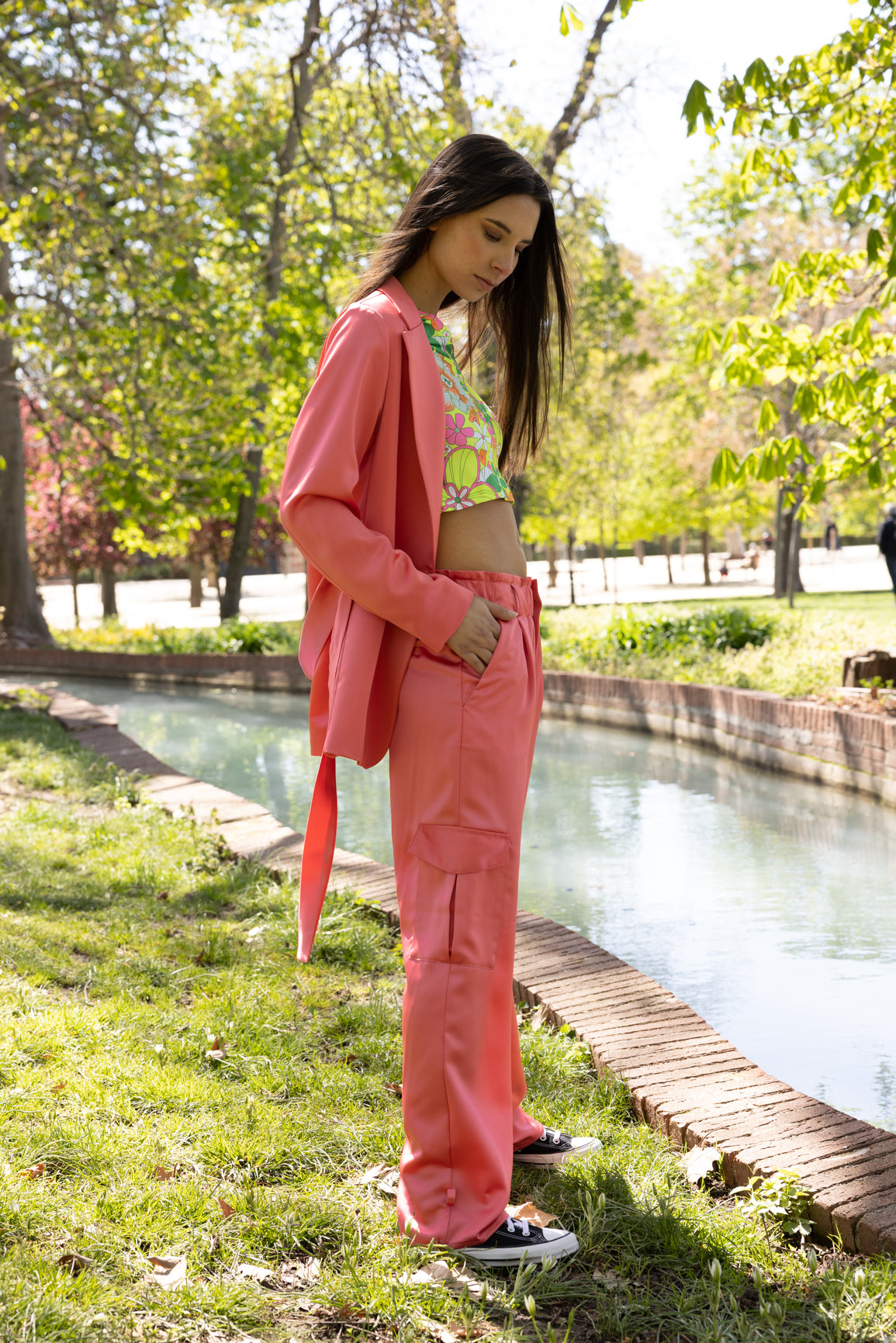 Blazer Adrienne coral