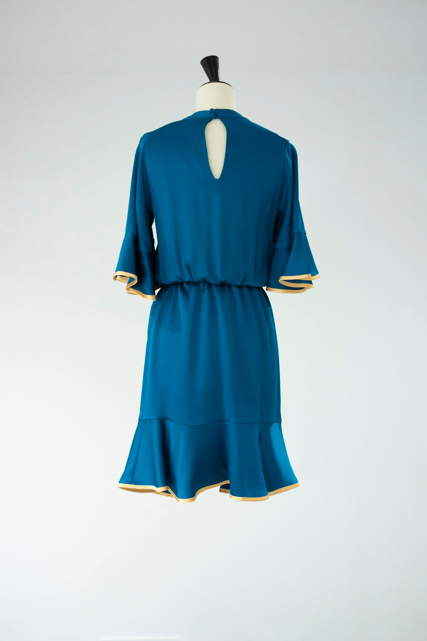 <transcy>MELITA BLUE DRESS</transcy>