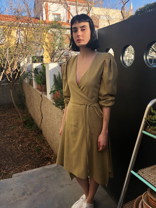 <transcy>AMIRA YELLOW DRESS</transcy>