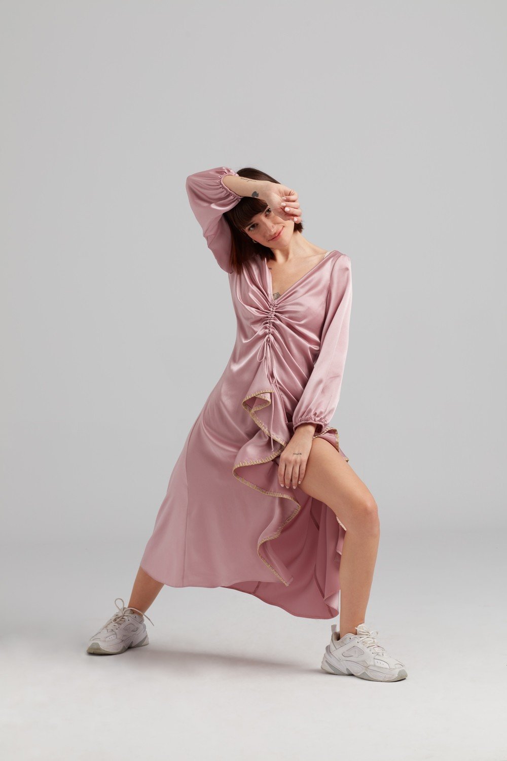 <transcy>CALIOPE PINK DRESS</transcy>