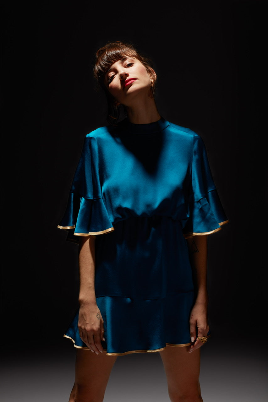 <transcy>MELITA BLUE DRESS</transcy>