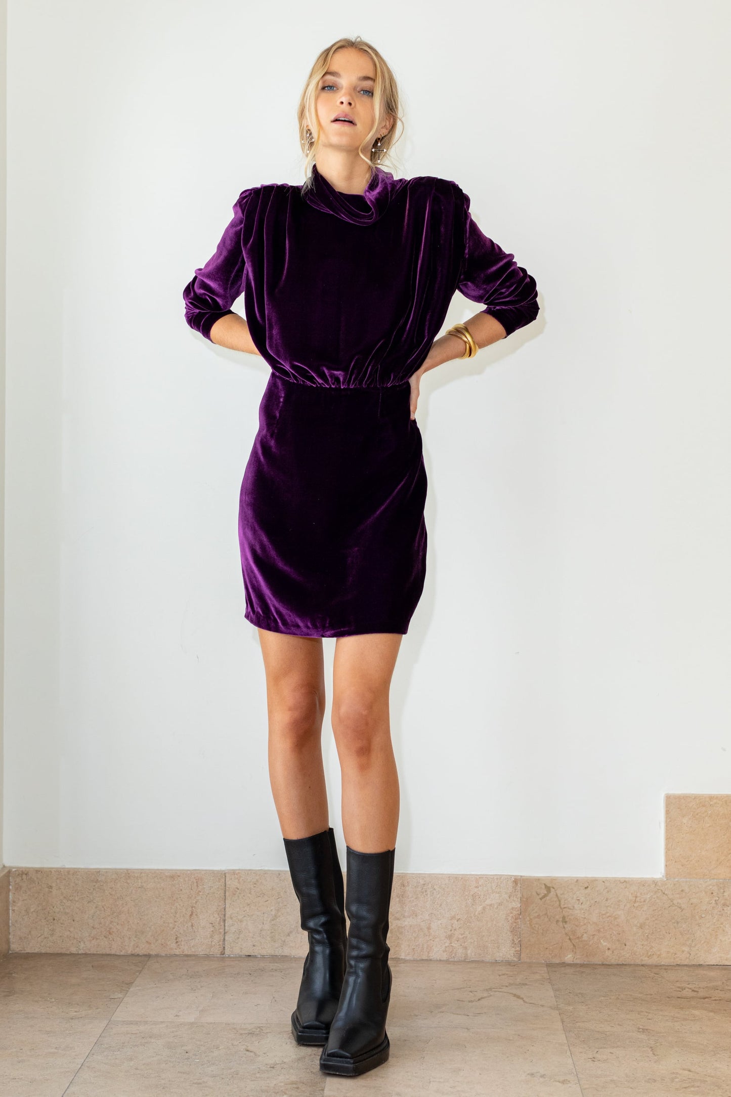 Vestido Nadima purple